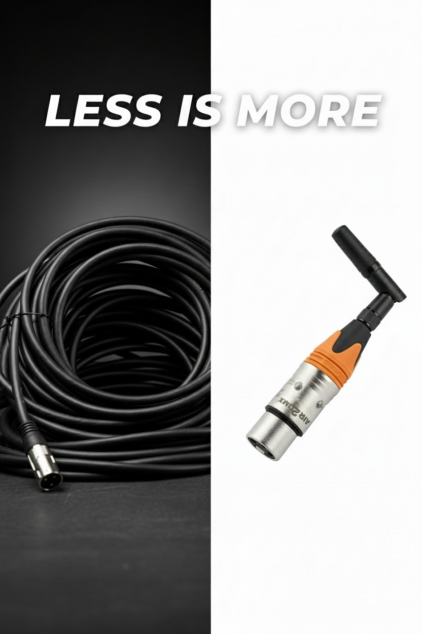 AIR2DMX Wireless DMX Interface - less is more